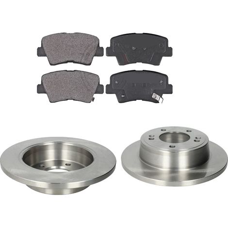 KIT FRENI POSTERIORI compatibile con HYUNDAI ELANTRA (AD,ADA) - DISCHI + PASTIGLIE OEM: 37914 / 18203 /SOSTITUZIONE DIRETTA/BASSA POLVERE/SILENZIOSO (1/5)