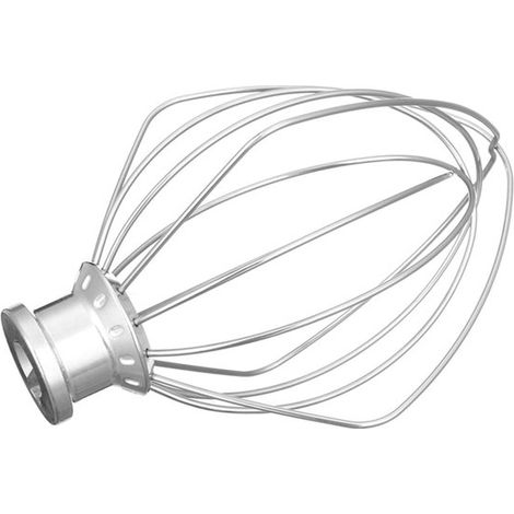 Der für die Kitchenaid K45Ww 9704329 geeignete Edelstahl-Schneebesen kann zum Mischen von Mehl, Kuchenteig, Eiern und Sahne verwendet werden.