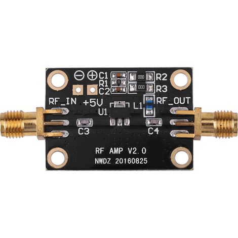 Breitband-0,01–4 GHz 21 dB für Amateurfunk-RTL-SDR-LNA-Rauscharmverstärkermodul (1/5)