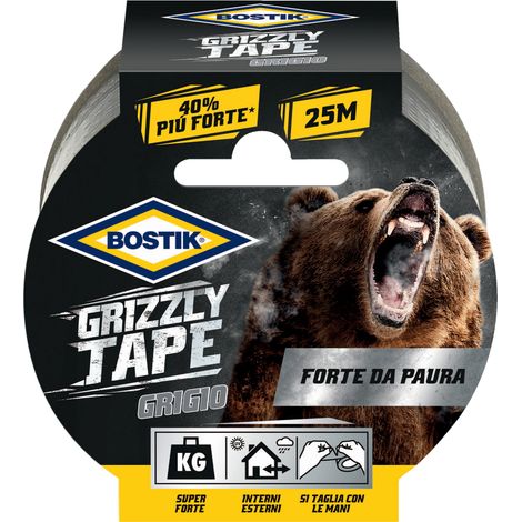 6 x BOSTIK NASTRO GRIZZLY 5 CM X 25 M