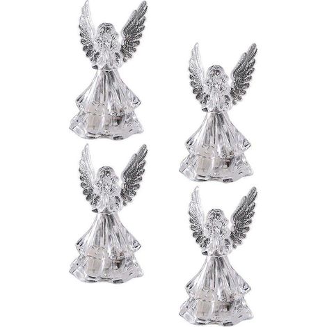 Lot de 4 veilleuses en forme d'ange pour chambre à coucher (1/5)