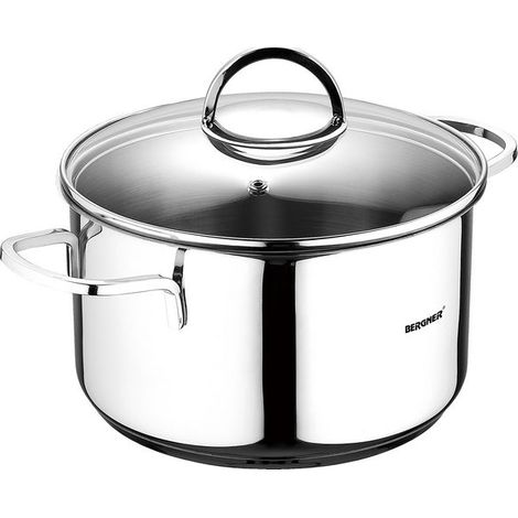Set Casseroles Induction Bergner Acier Inoxydable, Compatible Induction - Bergner (1/5)