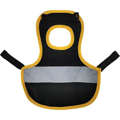 Tabliers pour volailles avec élastiques - Protection pour selle de poule et poussins (rouge) (1/3)
