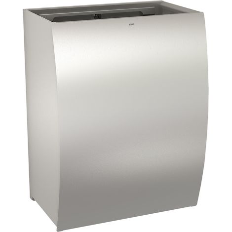 KWC AR Abfallbehälter, STRATOS, Edelstahl,  Aufputz, 396x521x270 mm, 45l