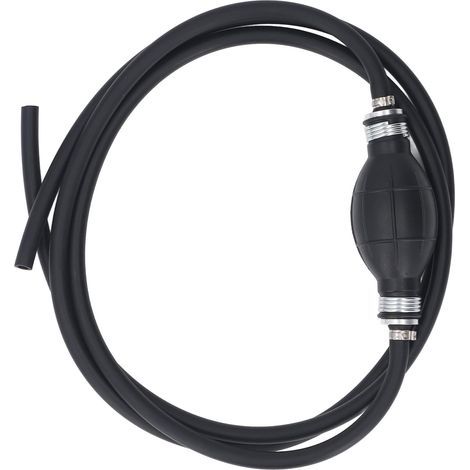 Manual Fuel Transfer Pump, Hand Siphon Pump with Rubber Hose NBR Flexible for Water and Oil for Automotive Boat Motorcycle (8mm) (1/5)