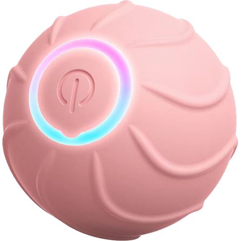 Balle Pour Chat - Interactif Auto-Mouvement 360 Degres - Pour Jeux Intérieurs - Silicone Souple - 1 Piece (1/5)