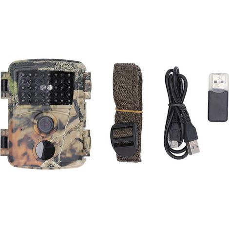 Caméra infrarouge 20 MP (photo), vidéo 1080p, étanche IP54, temps de déclenchement de 0,8 s – idéale pour la chasse en extérieur