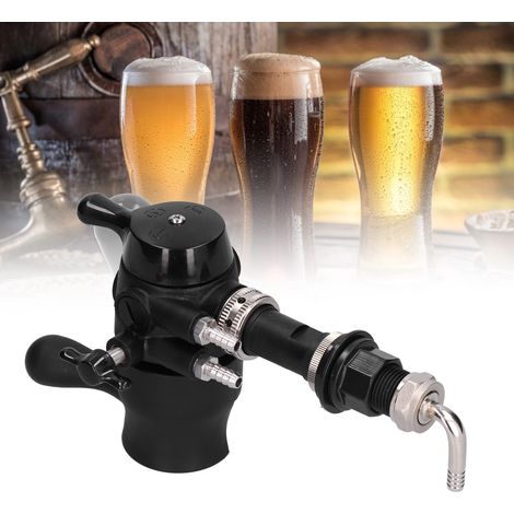 Dispositif d'embouteillage isobare pour bières artisanales, robinet à bière Pegasus anti-mousse, anti-mousse, 2 filetages. (1/5)