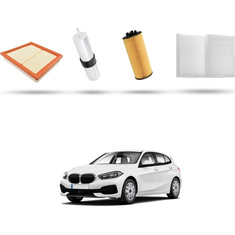 Kit Tagliando 4 filtri compatibile con Bmw Serie 1 (F40) 116d 85kw dal 2019 (1/5)