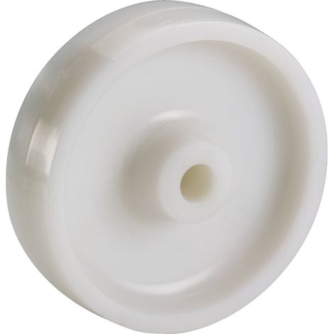 Rad Polyamid Kunststoffrad Gleitlager ø 80 mm Nabe 12 x 40 mm Tragkraft 150 kg