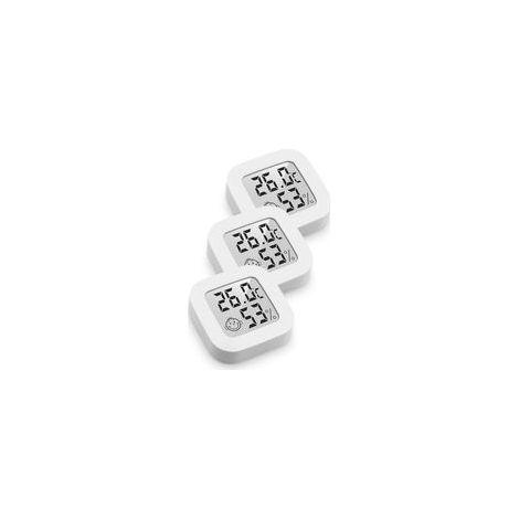 Mini Thermomètre Hygromètre Intérieur Digital à Haute PrécisionThermo Hygromètre Indicateur du Niveau de Confort