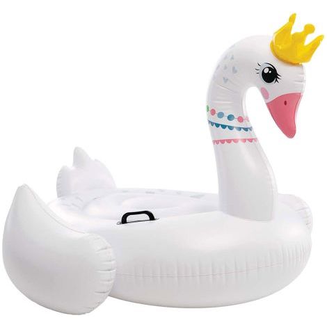 CAVALCABILE GONFIABILE 'CIGNO REGINA' cm. 188 x 124