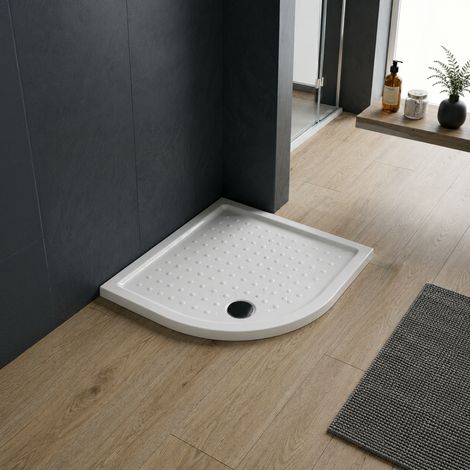 Duschwanne Aus Keramik Halbrund 90X90  Malta