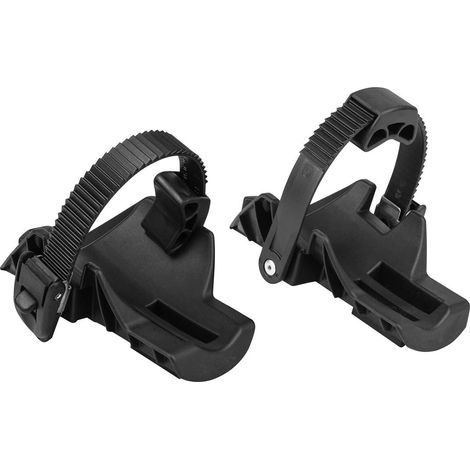 Eufab – Sabots de roue 3,25 pouces pour porte-vélos – Écartement latéral pour pneus larges – Installation rapide sans outil – Jeu de 2 pièces (1/5)