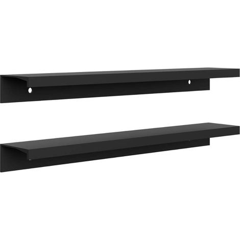 kielle Idolio - Maniglia per mobili, 22 cm, 2 pezzi, nero opaco 50524014