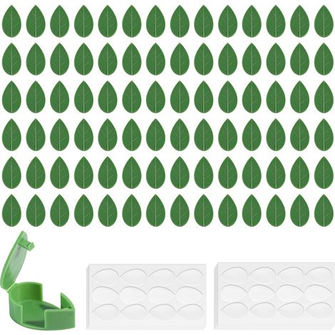 70 clips para plantas trepadoras - Clips de soporte para plantas trepadoras, clips autoadhesivos de pared para plantas de interior, hiedra y filodendro (1/5)