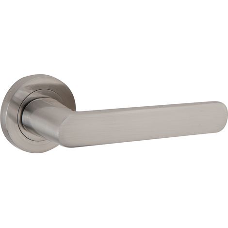 Roseta redonda aluminio níquel satinado RS-210 para puertas interior (1/5)