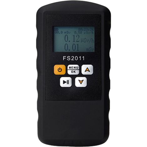 Détecteur de Radiation Nucléaire Portable Marbre - Contrôle Digital Geiger Radioactif Grand Écran LCD pour Professionnels et Particuliers (1/5)
