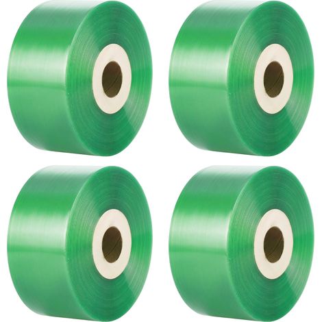 4 Rouleaux de Ruban éLastique pour Greffage 120 m × 3 cm, Ruban de Greffage Transparent Réparation de Plante, Greffe Arbre Fruitier, Perméable à la Lumière, Absorber Pleinement la Lumière du Soleil (1/5)