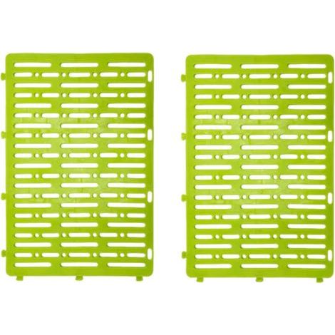 Tree trunk protectors, set of 2 (20 x 30 cm), stretchable tree cover, trunk protection, Wild Bite tree protector (Matcha green) (1/5)
