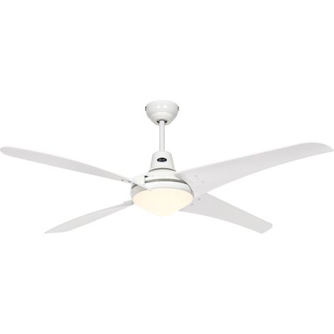 Ceiling Fan Mirage White with Light & Remote