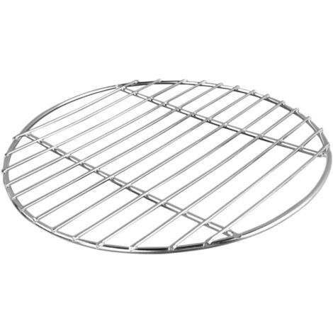BUNTHAUS Ronde Réutilisable pour Barbecue Filet De Grillades Métal Pratique Empêchant Aliments De Tomber (1/5)