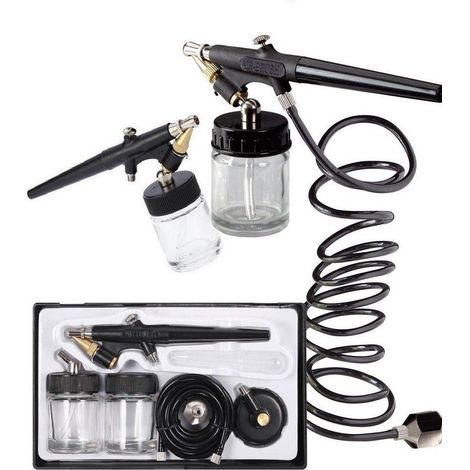TRADE SHOP - Aerografo Per Compressore Aria Aeropenna Modellismo Decorazione Unghie Nail Art - (1/3)