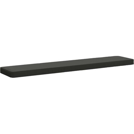 Coussin de banc 1 pièce VUGHT 100 % polyester Anthracite vidaXL