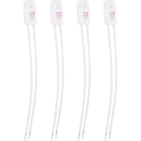 Fusible Thermique en Céramique de 4 Pièces, Fusible Céramique carré pour les Appareils électroménagers D'industrie électrique de Transformateurs de Moteur 250V 15A (1/5)