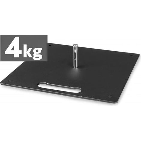 Piastra, base per bandiere pubblicitarie 4 kg (1/5)