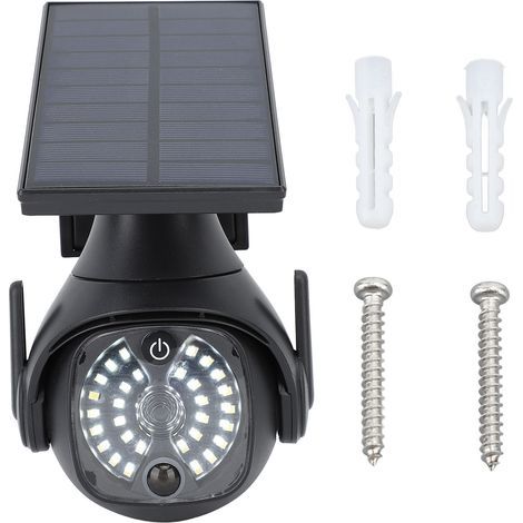 300lm Solar Motion Sensor Light, 3 Modes, Waterproof, Simulated Camera, Motion Sensor, Lamp for Garden, Yard, Street (1/5)