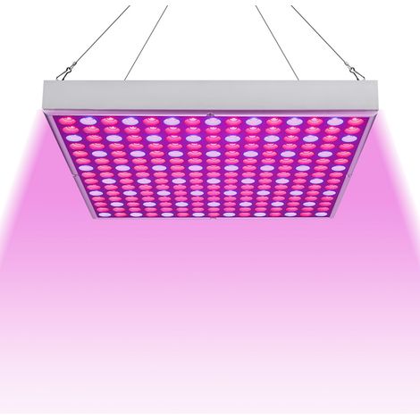 Randaco Lampada per piante a LED da 45 W Lampada per piante per serra Luce per piante a spettro completo rosso blu per piantine Fiori da giardino