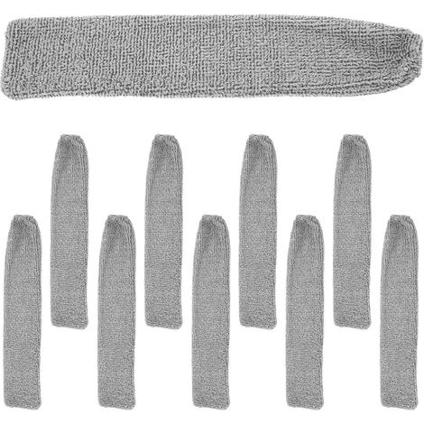 de 10 chiffons de nettoyage en microfibre pour les recoins