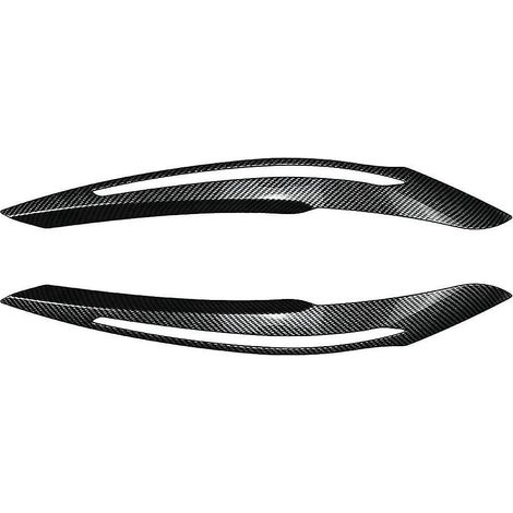 Pour BMW Série 1 F20 (début 2011-2014) - Garniture de phare avant en fibre de carbone - Tri-- (1/5)