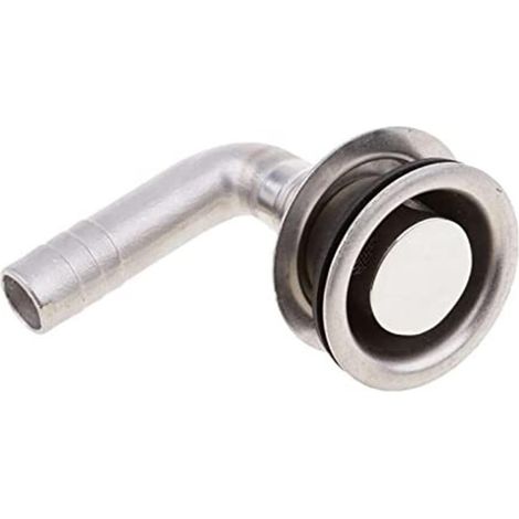 Tuyau de Ventilation 90 ° en Acier Inoxydable avec Bol et sans for Accessoires quincaillerie Marine (1/5)