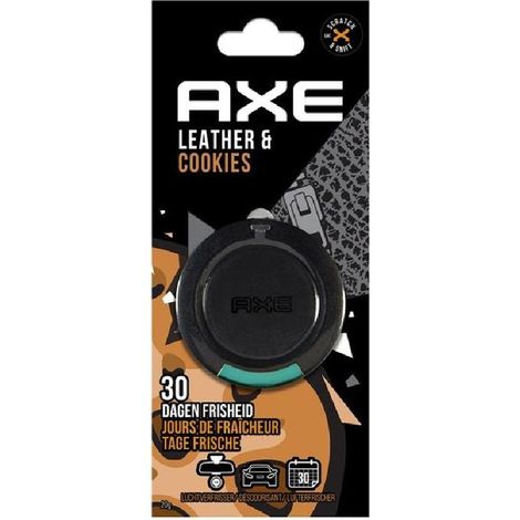 DÉSODORISANT AXE 3D LEATHER + COOKIES - A SUSPENDRE
