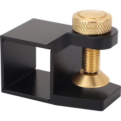 Gabarit rail de sciage à queue d'aronde aimanté double face en alliage aluminium équerre 90° angle droit + 8 guides fixes ouverture 34.5 mm menuiserie (1/5)