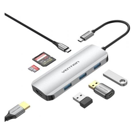 Hub USB Vention 7 en 1
