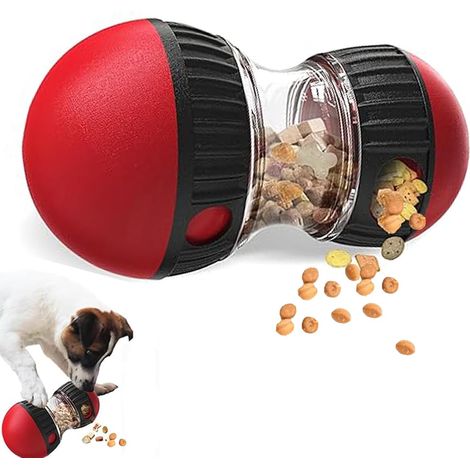Jouets interactifs distributeurs friandises pour chiots intelligents et chiens moyens pour les occuper, puzzle cognitif pour chien (1/4)