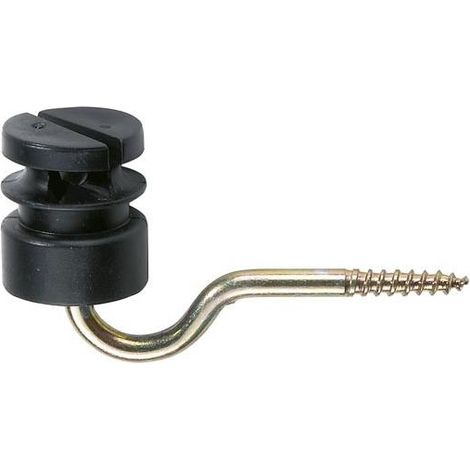 KERBL SCHLITZISOLATOR, KURZE STÜTZE, ISOLATOR ISOLATOREN, LITZE DRAHT, 25ST (1/2)