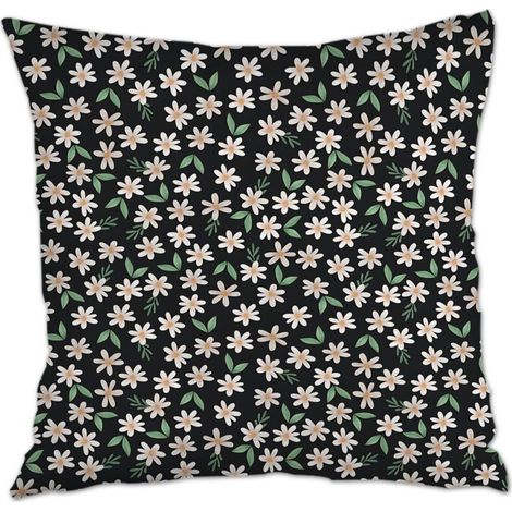 Housse de coussin 45x45 cm carrée cachée zippée pour cadeaux pour petite amie et petit ami (1/5)