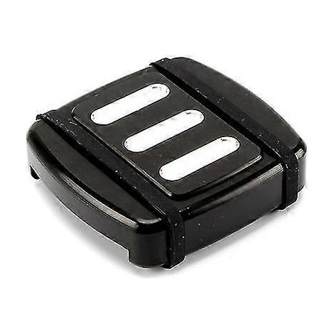Motorrad-Bremspedalabdeckung, Fußrasten, Schalthebelauflagen für Harley Sportster 883, Dyna, Softail, Breakout, Custom Street, XG750 – Schwarz