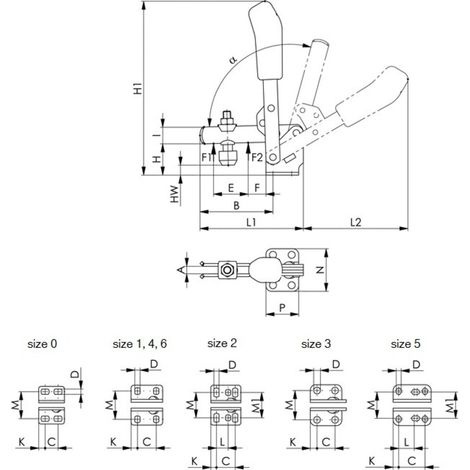 AMF Senkrecht-Spanner 6800 Gr. 3