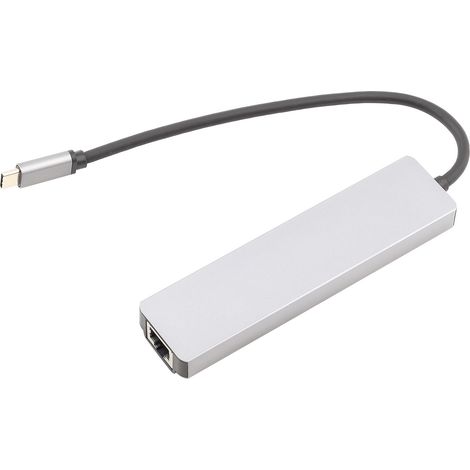 Hub 6 en 1 HDMI 60 Hz, 2 ports USB 3.0, charge PD, port USB RJ45, compatible avec Nintendo OS X (1/5)