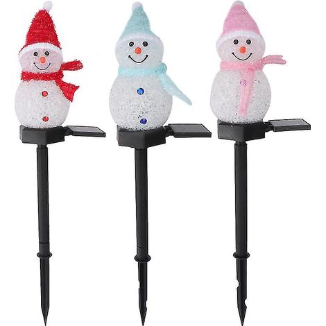 Lot de 3 lampes à énergie solaire (1/3)
