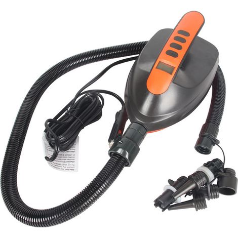 12V Elektrische Luftpumpe für Paddleboards, Surfbretter, Autos, Zelte, Kajaks und Schlauchboote - Einweg-Luftpumpe (1/4)