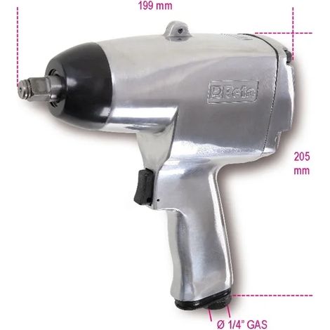 Tournevis pneumatique 1/2" réversible beta 1927a - 610 Nm