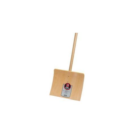 Ideal Kinder-Schneeschieber Holz mit Stiel (1/2)