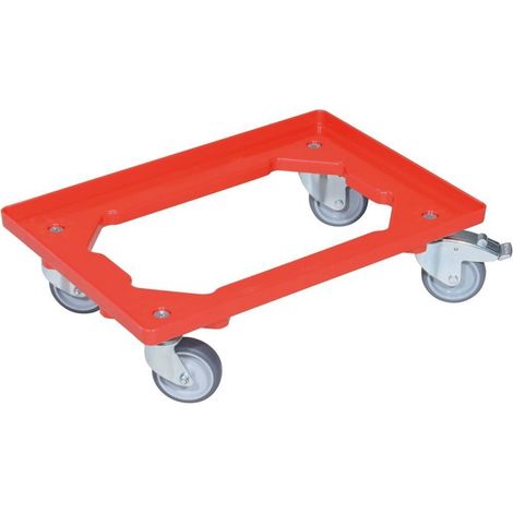 Carro OB600 para 600x400mm rojo