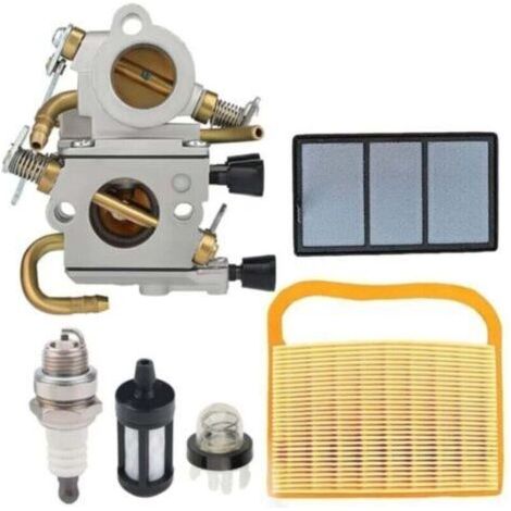Pair - Carburateur STIHL TS410/TS420 - Référence 42381200600 C1Q-S118 - Avec kit entretien filtre - Pour tronçonneuse à béton TS410Z/TS420Z - Forestiers et professionnels (1/4)